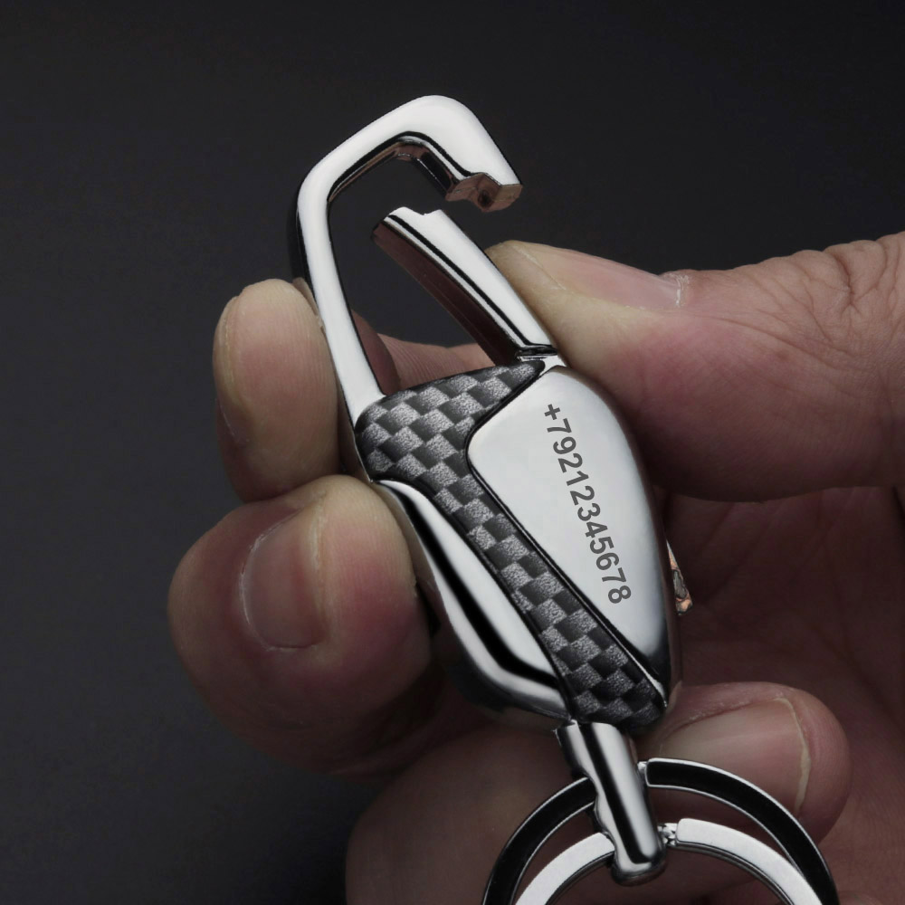 Gepersonaliseerde sleutelhange - Initial Ring Custom recensie en prijs