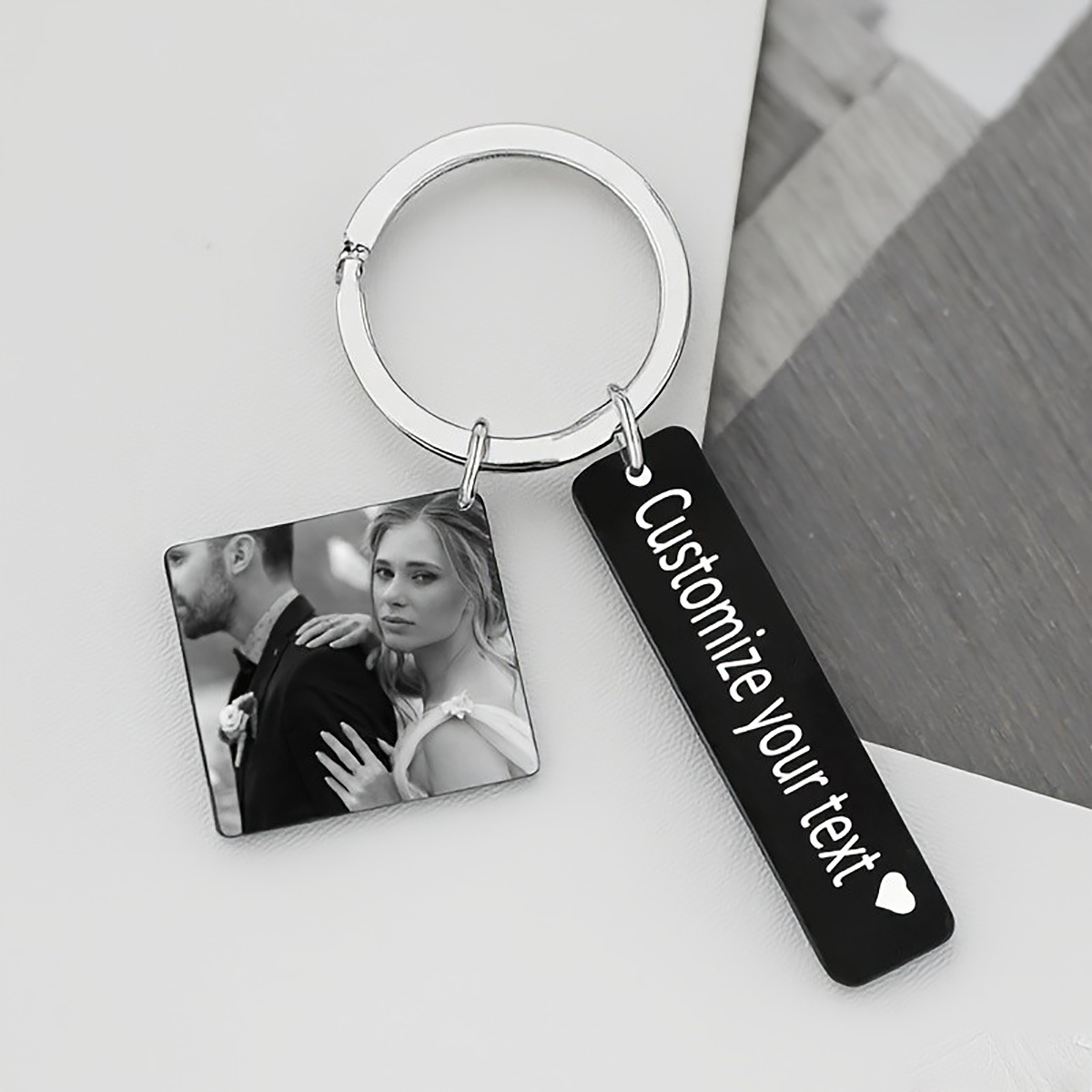 Gepersonaliseerde sleutelhange - Initial Ring Custom recensie en prijs