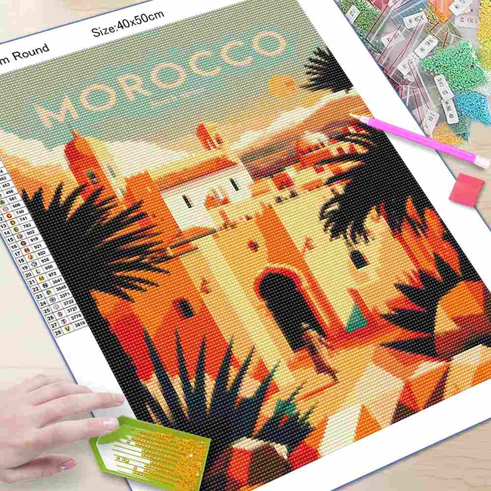 Nieuwe collectie: diamant schi - Photo Mosaic Print recensie en prijs