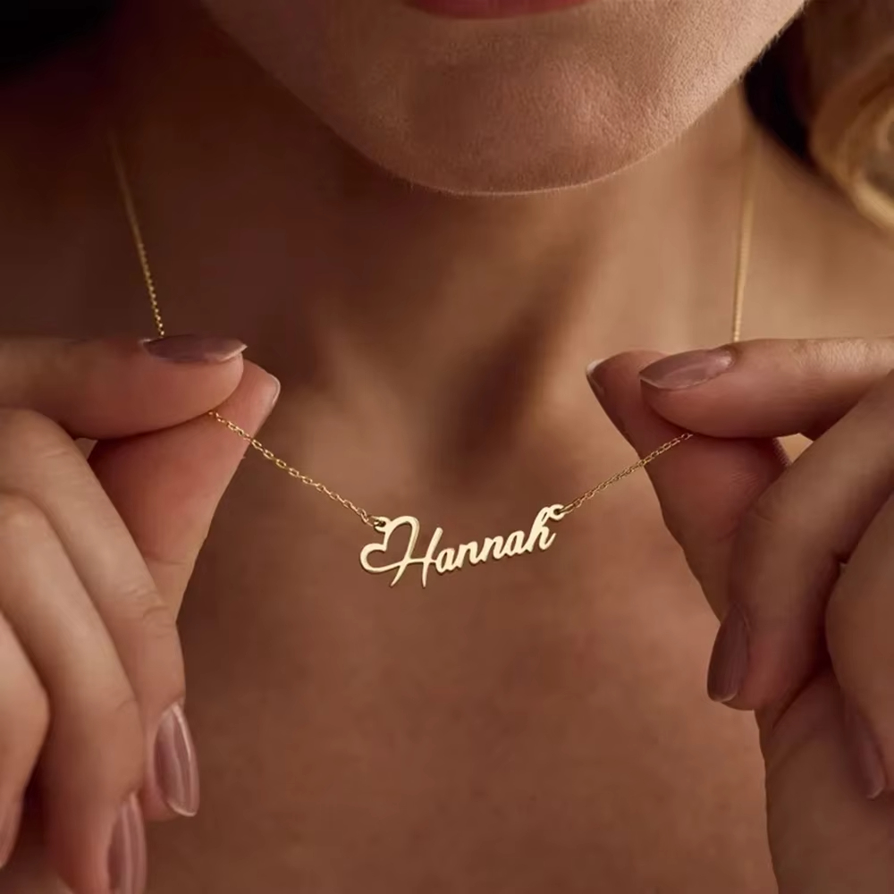 Aangepaste naam liefde hart ke - Birth Flower Necklace recensie en prijs