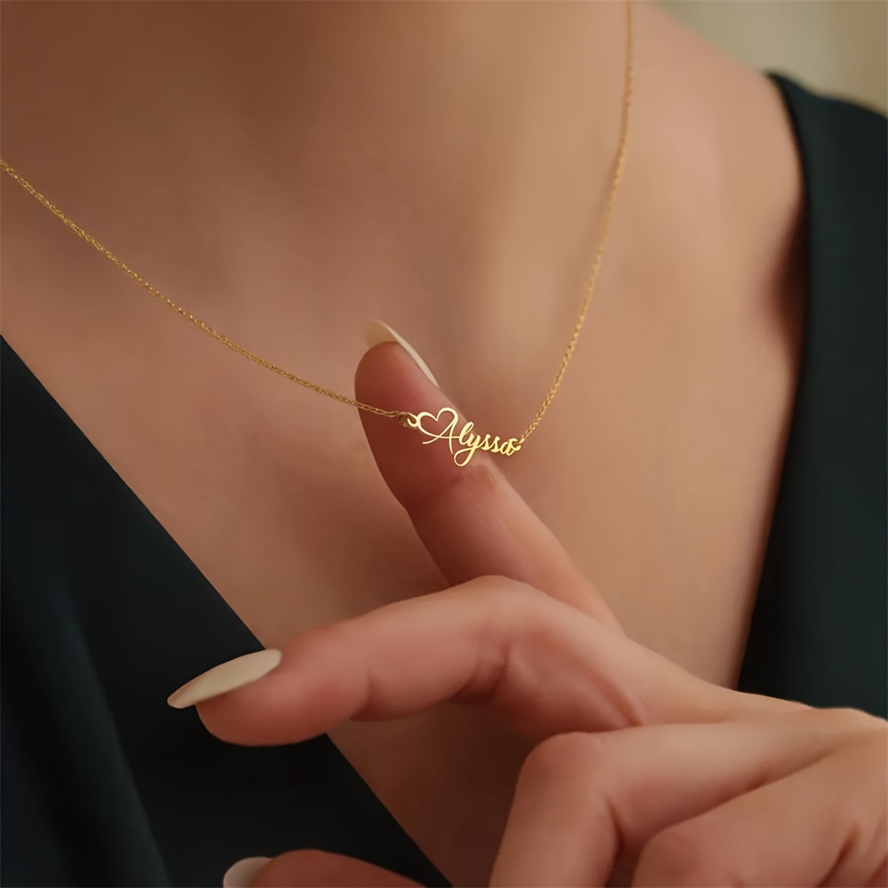 Aangepaste naam liefde hart ke - Birth Flower Necklace recensie en prijs